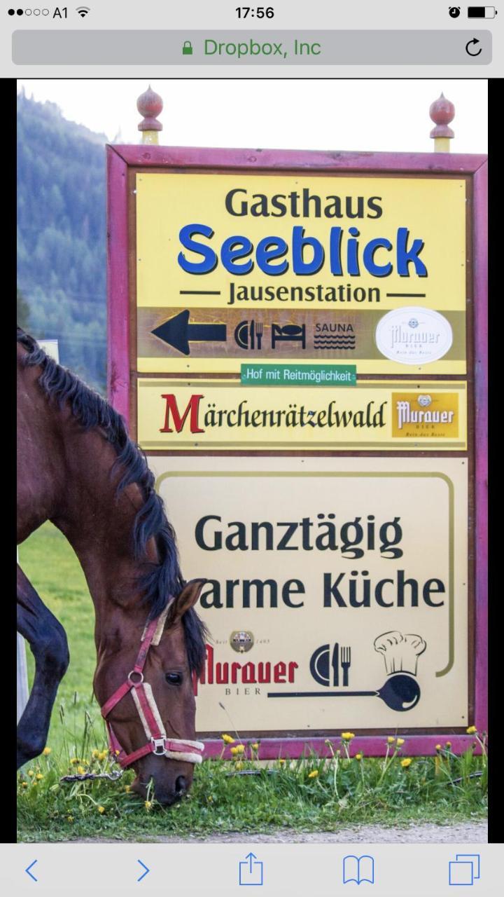 Hotel Gasthof Seeblick Zeutschach Εξωτερικό φωτογραφία